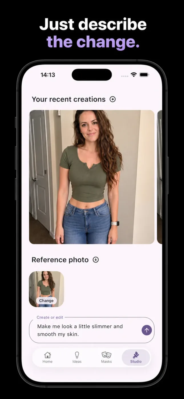 Create personalized photos of yourself